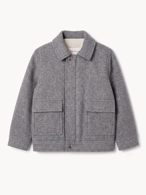 Joe Fresh Toddler Boys' Melton Jacket 1 ea, $35.00/1ea