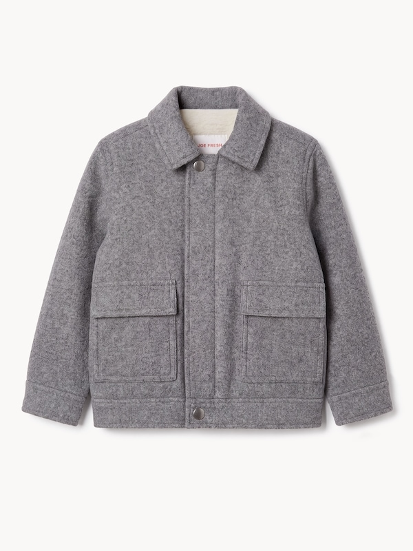 Joe Fresh Toddler Boys' Melton Jacket 1 ea, $35.00/1ea