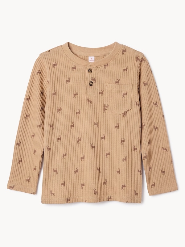 Joe Fresh Toddler Boys' Henley Top 1 ea, $12.00/1ea