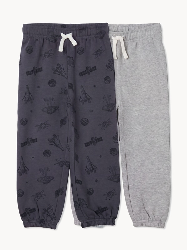 Joe Fresh Ensemble de 2 pantalons de jogging, petits garçons 1 ea, 19,00 $/1ch