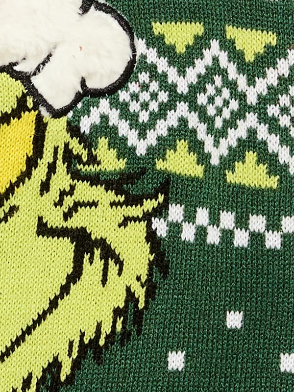 Chandail en tricot Le Grincheux, petits garçons