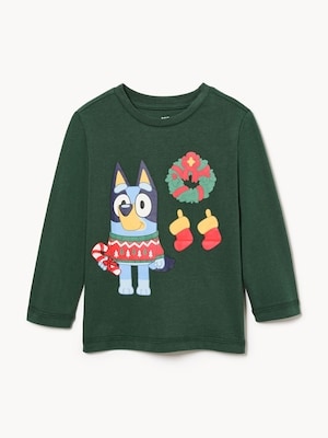 Joe Fresh Toddler Boys' Bluey Holiday Top 1 ea, $16.00/1ea