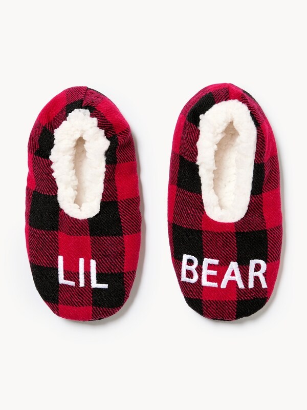 Joe Fresh Chaussons à carreaux pour petits garçons 1 ea, 10,00 $/1ch