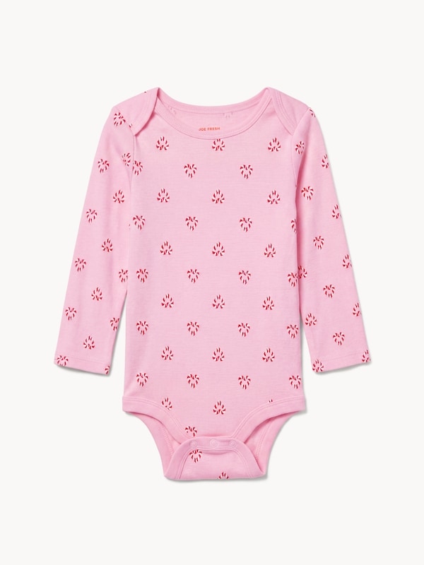 Joe Fresh Cache-couche à manches longues, bébés filles 1 ea, 8,00 $/1ch