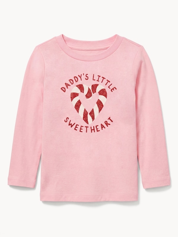 Joe Fresh Haut imprimé à manches longues, bébés filles 1 ea, 8,00 $/1ch