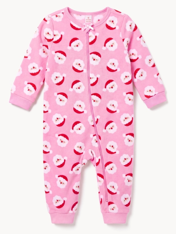 Baby Girls' Holiday Sleeper - Pink