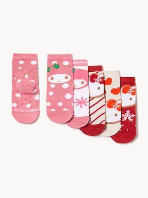 Joe Fresh Baby Girls' Hello Kitty® Crew Socks 1 ea, $10.00/1ea
