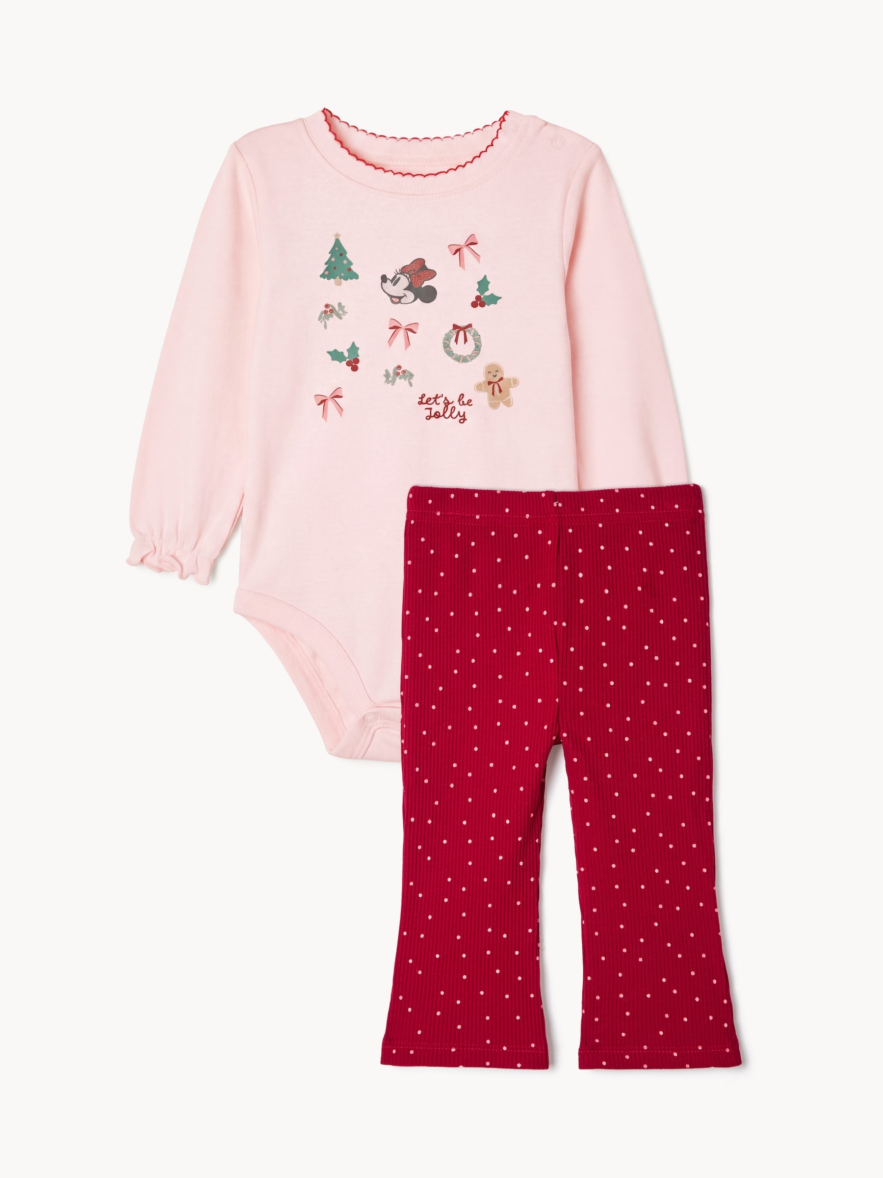 Ensemble avec cache-couche Minnie&nbsp;Mouse de Disney