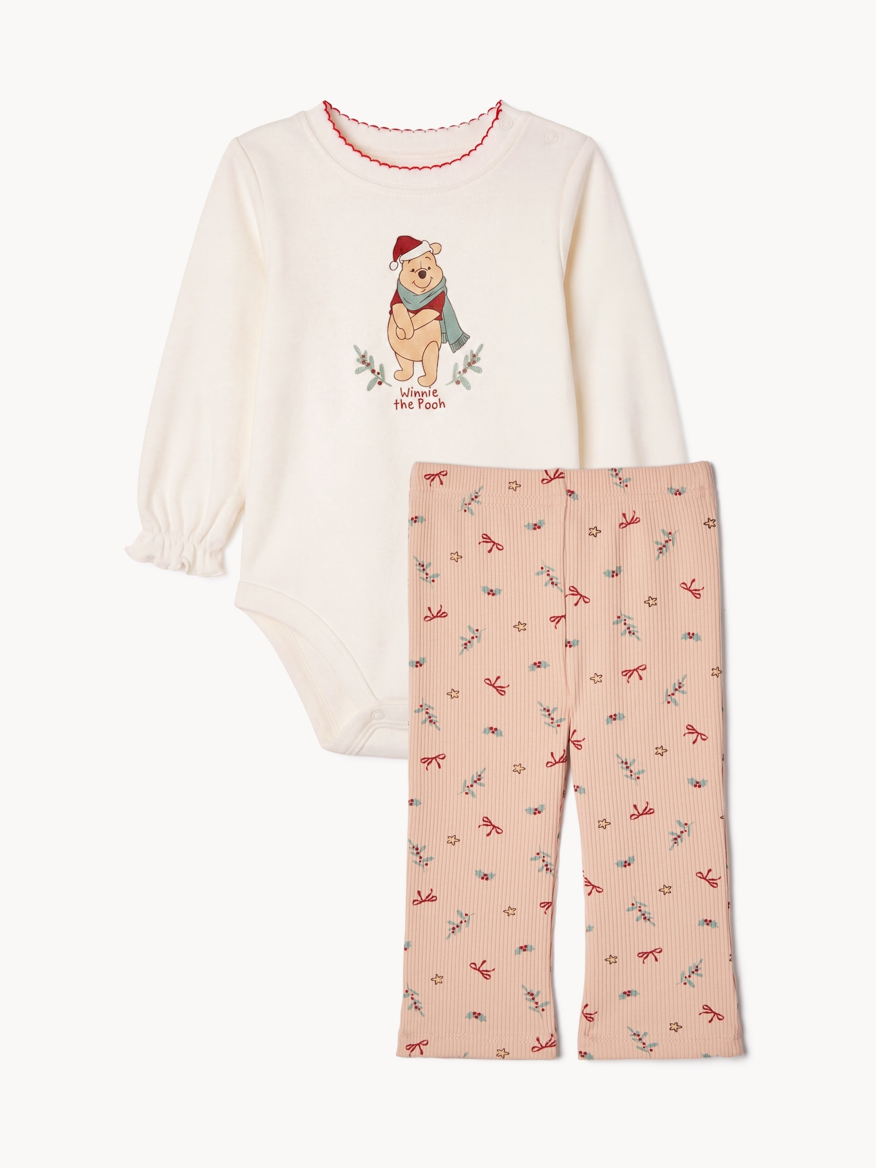 Baby Girls' Disney Winnie the Pooh Bodysuit Set
