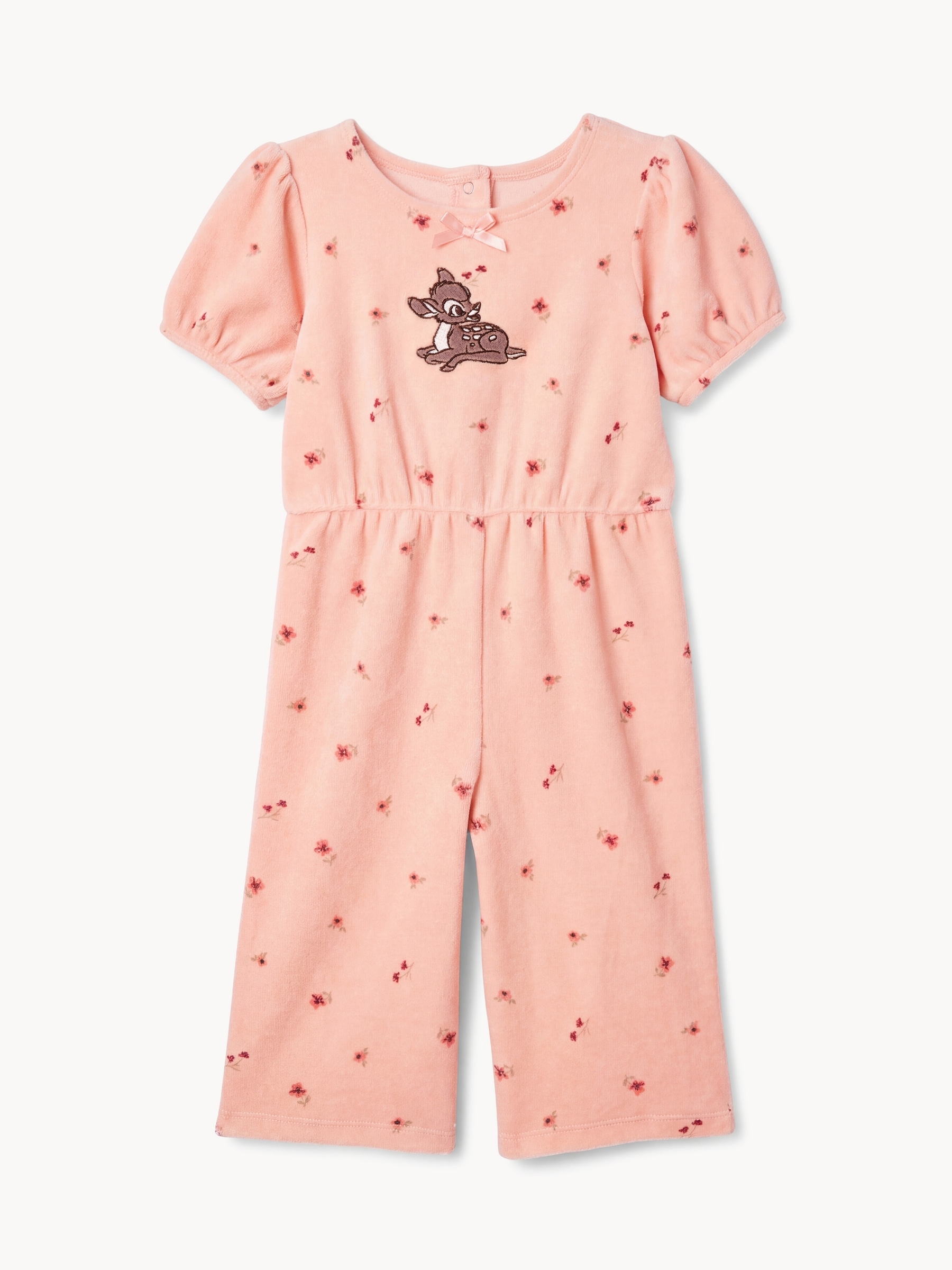 Ens. avec combinaison en velours rasé Bambi Disney