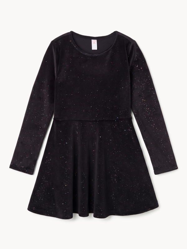 Joe Fresh Kid Girls' Velour Dress 1 ea, $24.00/1ea