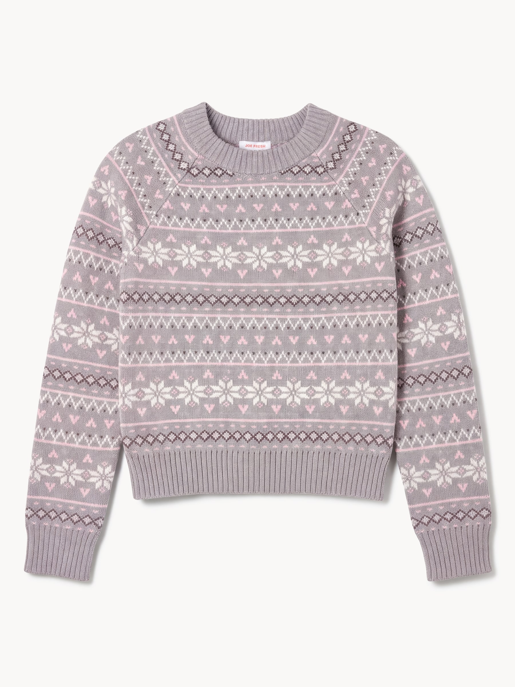 Kid Girls' Fair Isle Sweater