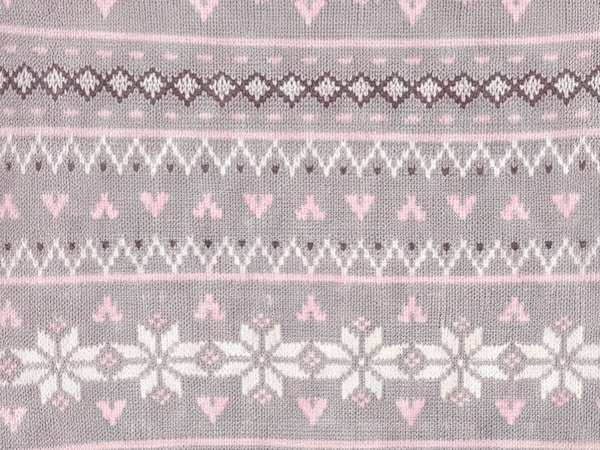 Chandail en tricot jacquard, filles