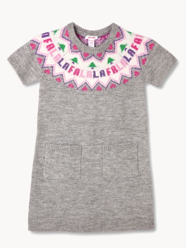 Joe Fresh Kid Girls' Fair Isle Dress 1 ea, $34.00/1ea