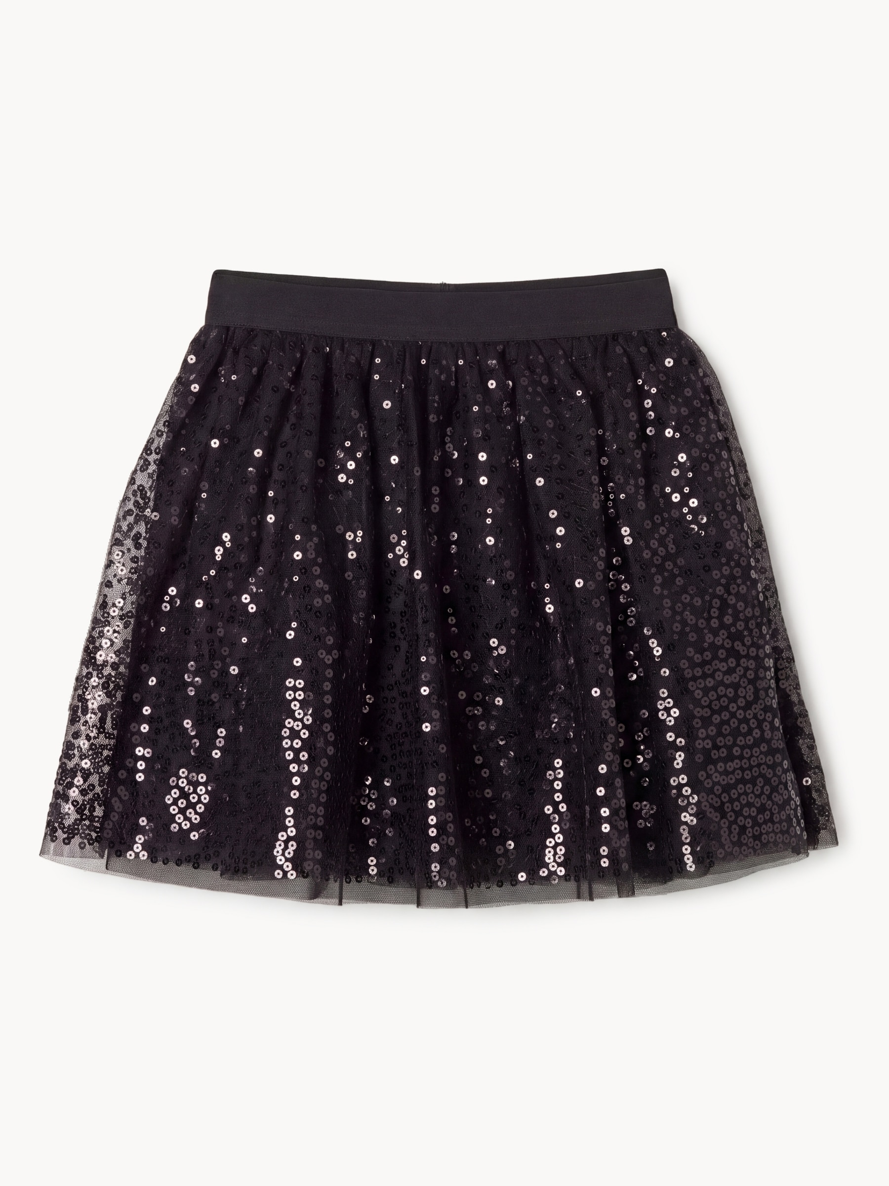 Kid Girls' Tulle Sequin Skirt