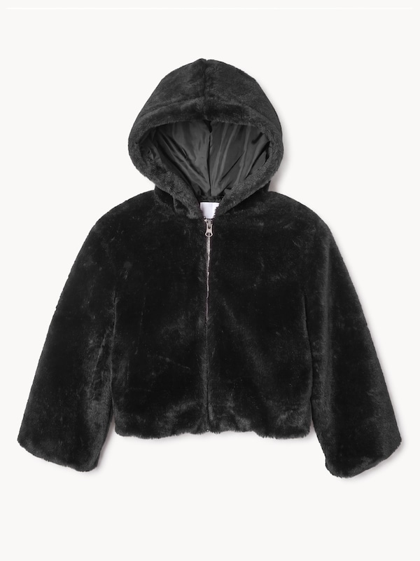 Joe Fresh Tween Faux Fur Jacket 1 ea, $39.00/1ea