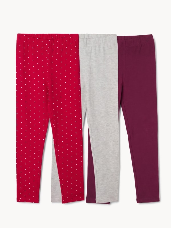 Joe Fresh Ensemble de 3 leggings, petites filles 1 ea, 24,00 $/1ch