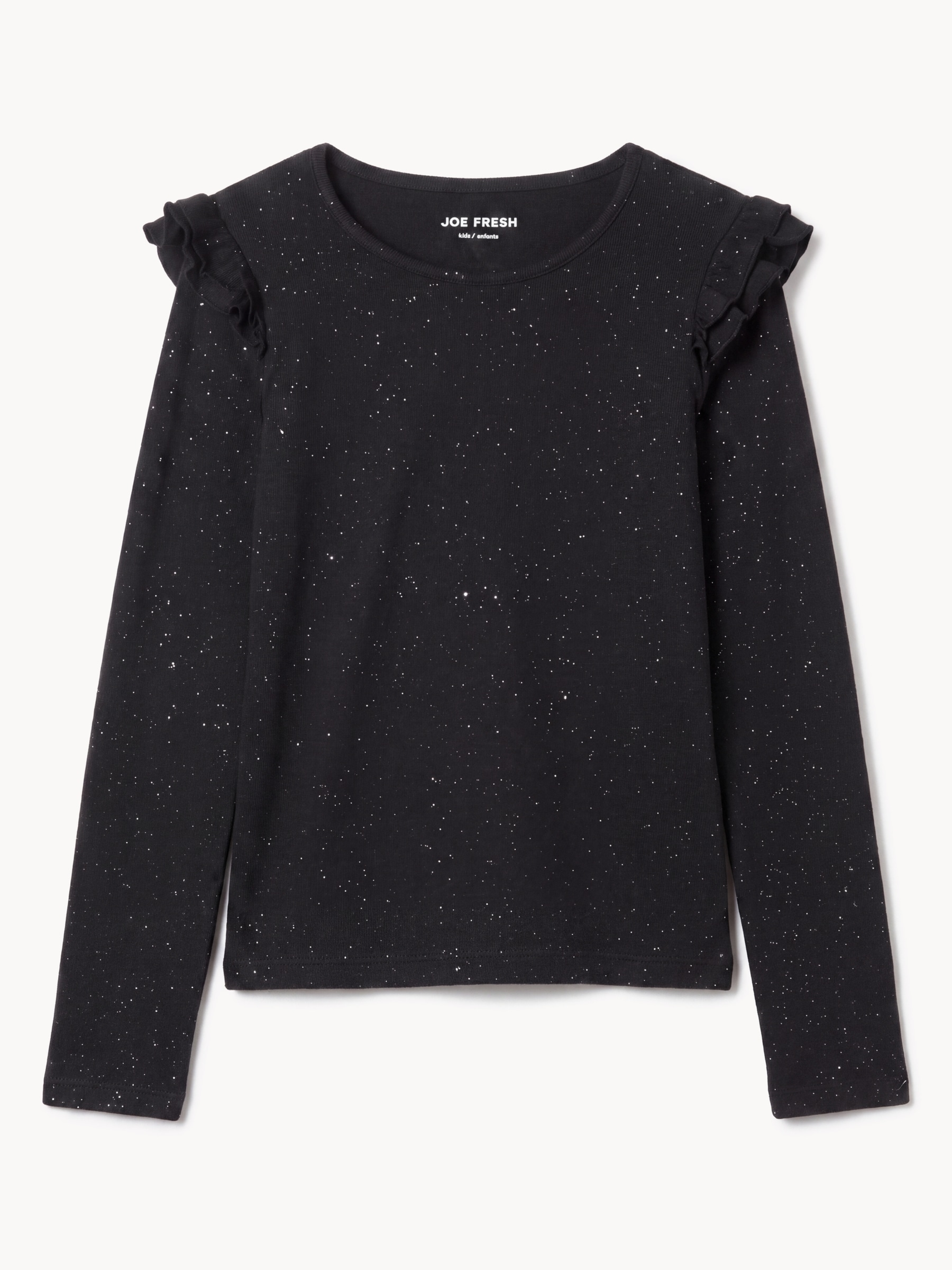 Kid Girls' Long Sleeve Ruffle Top