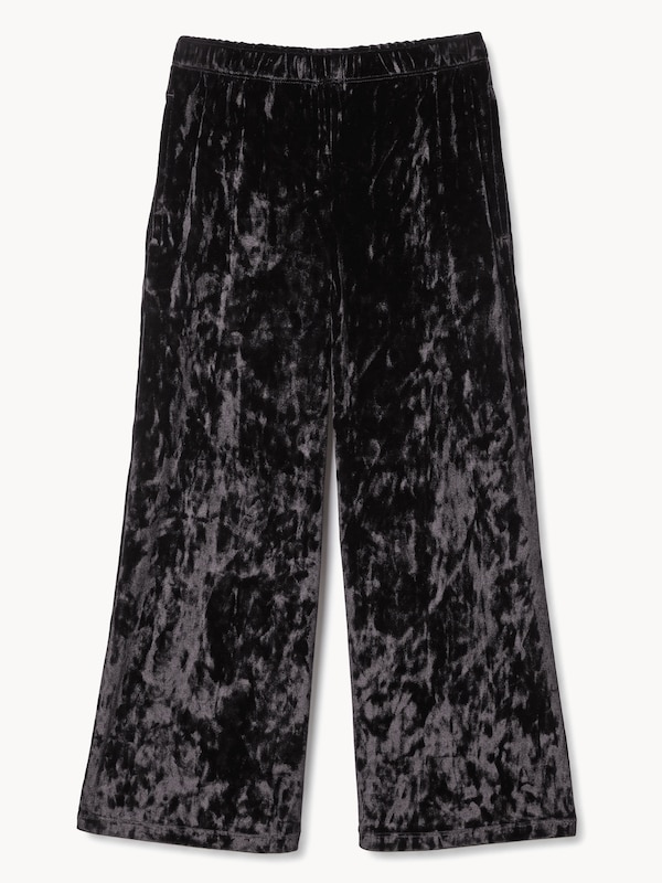 Tween Girls' Velour Wide Leg Pants
