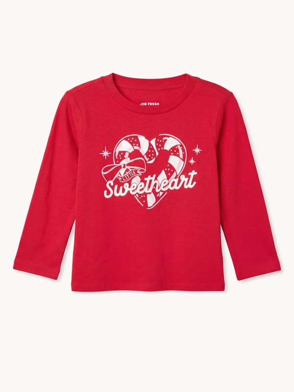 Joe Fresh Toddler Girls' Long Sleeve Top 1 ea, $10.00/1ea
