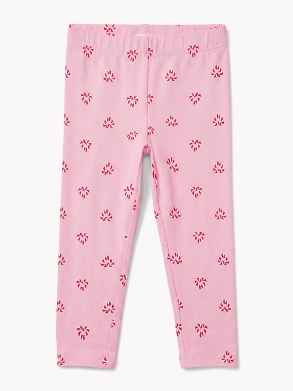 Toddler Girls' Holiday Legging - Pastel Pink