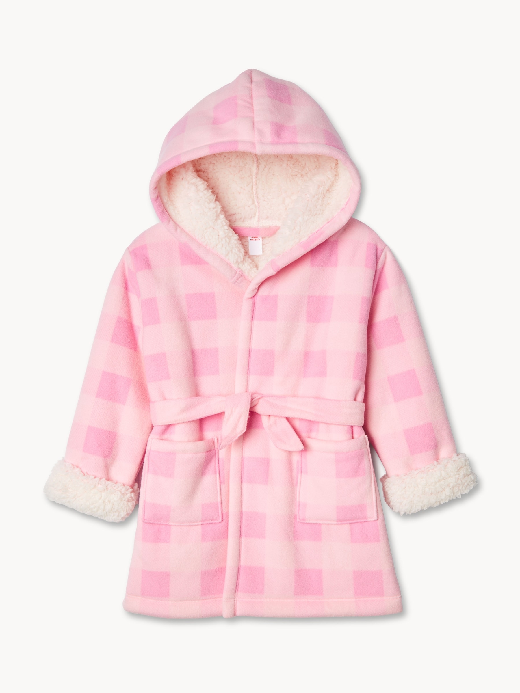 Toddler Girls' Teddy Fleece Robe