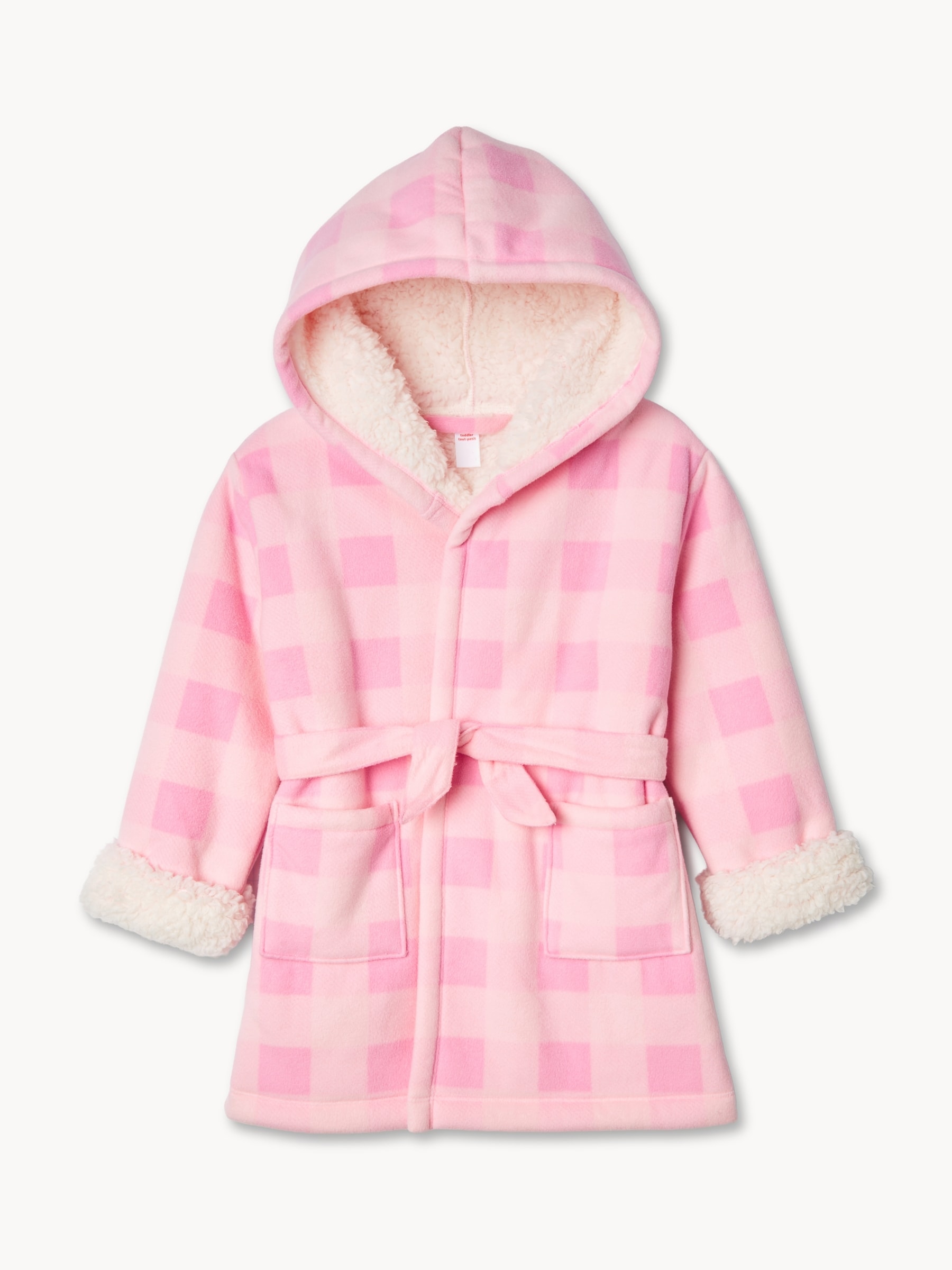 Peignoir effet peau de mouton, petites filles