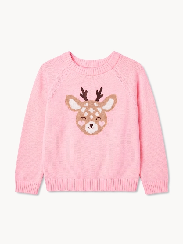 Joe Fresh Toddler Girls' Graphic Sweater 1 ea, $24.00/1ea