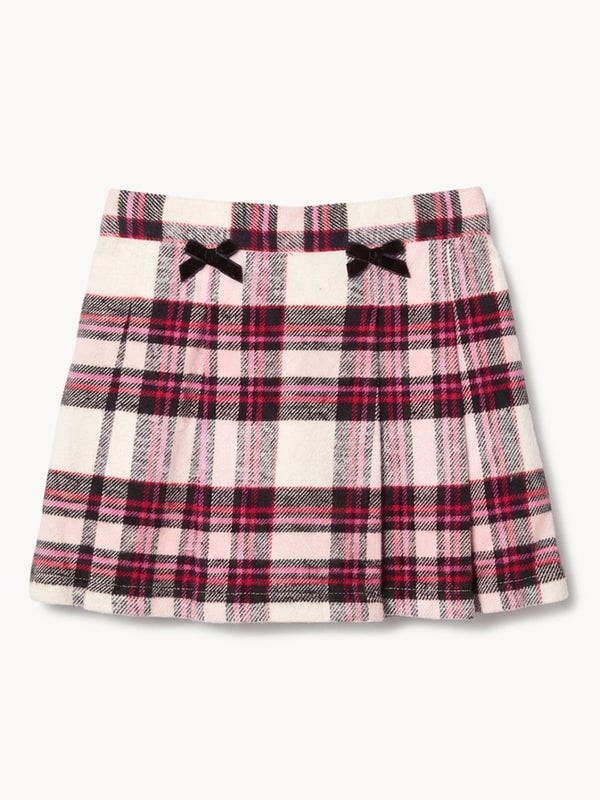Jupe à carreaux, petites filles