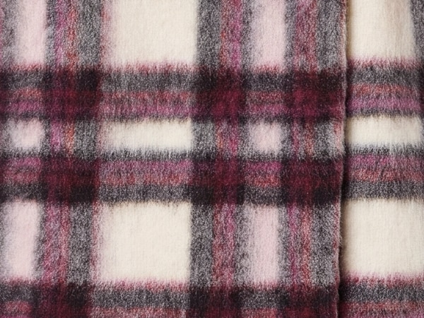 Toddler Girls' Plaid Coat