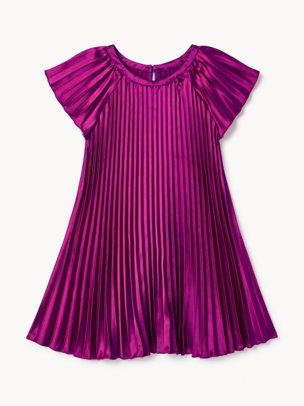 Joe Fresh Robe plissée en satin, petites filles 1 ea, 29,00 $/1ch