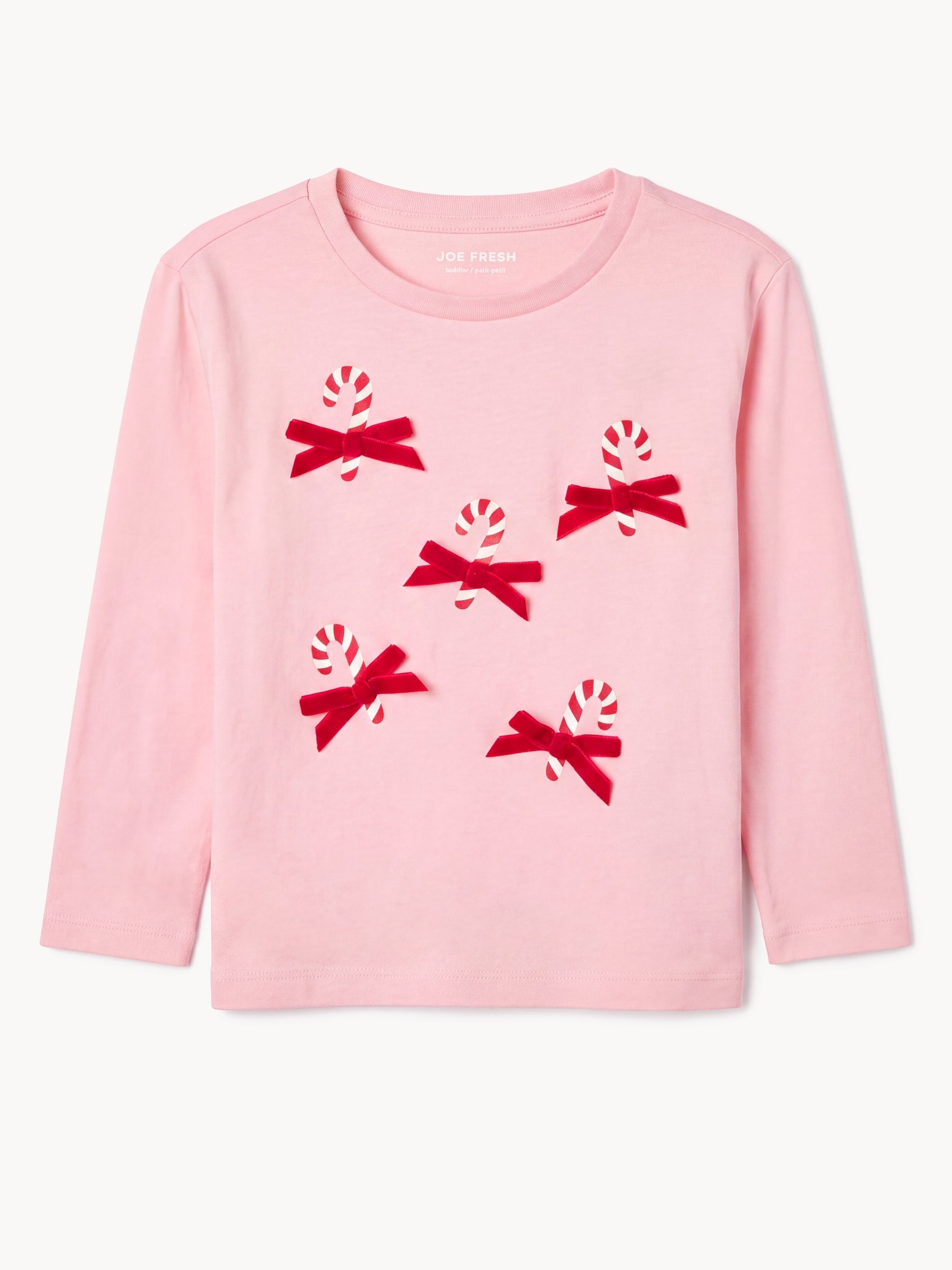 Toddler Girls' Graphic Long Sleeve Top