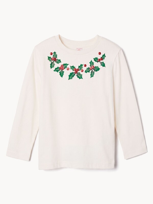 Joe Fresh Haut imprimé à manches longues, petites filles 1 ea, 14,00 $/1ch