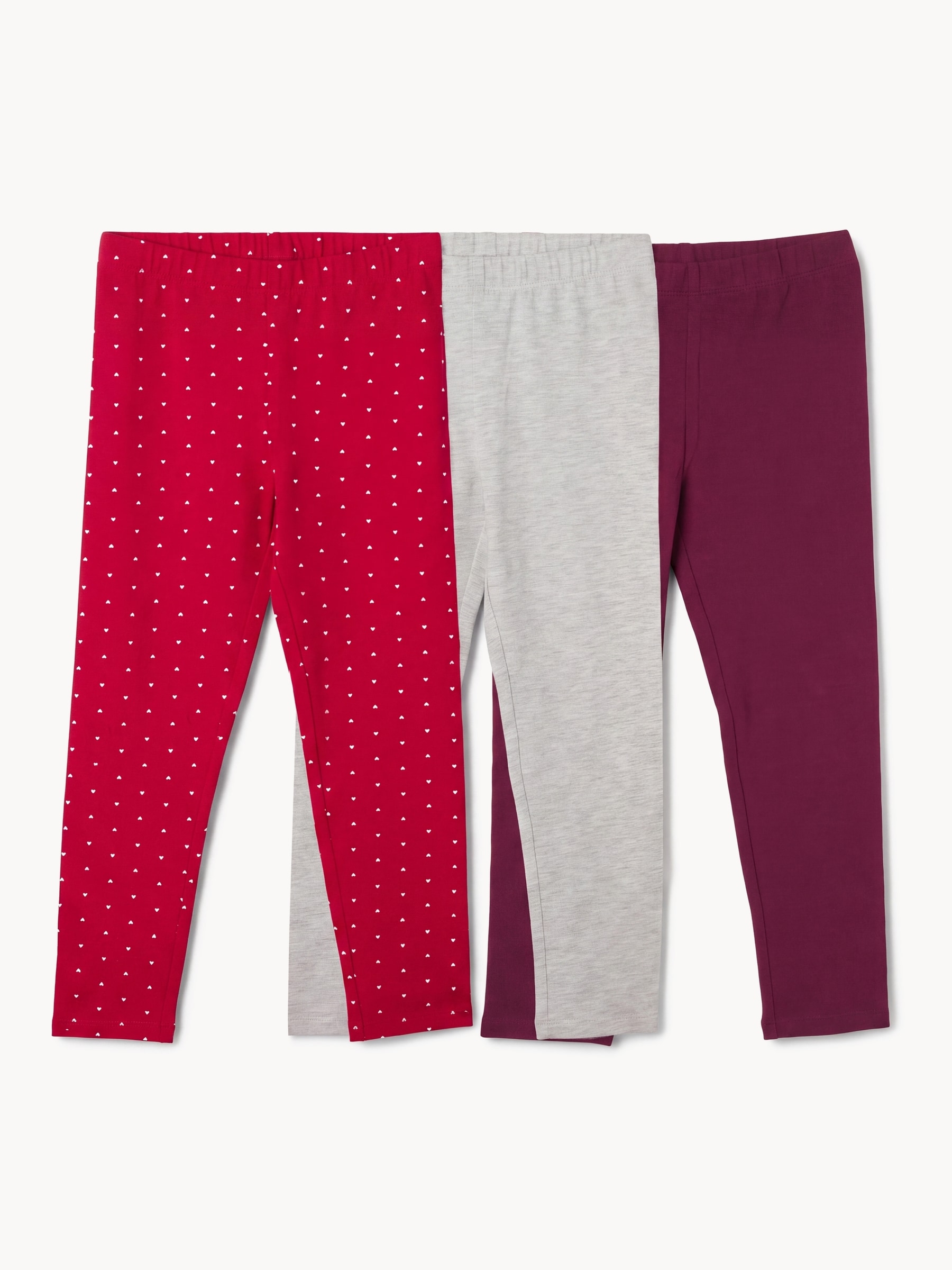 Toddler Girls' 3-Pack Leggings
