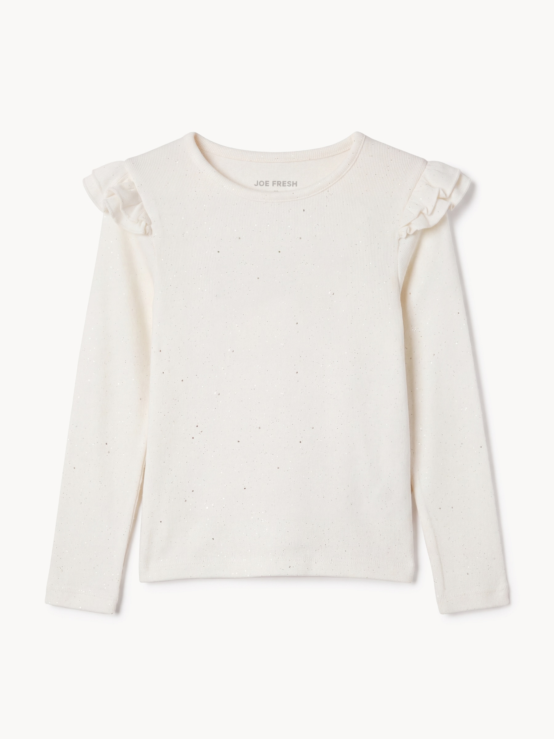 Toddler Girls' Long Sleeve Ruffle Top