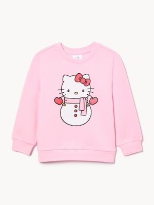 Chandail en molleton festif Hello KittyMD - Rose