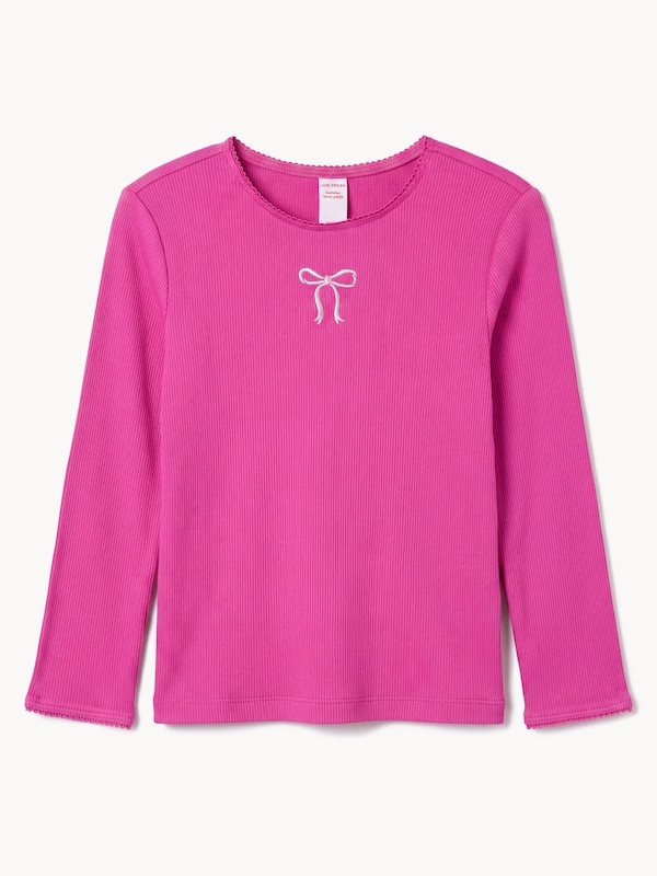 Joe Fresh Haut à manches longues, petites filles 1 ea, 14,00 $/1ch