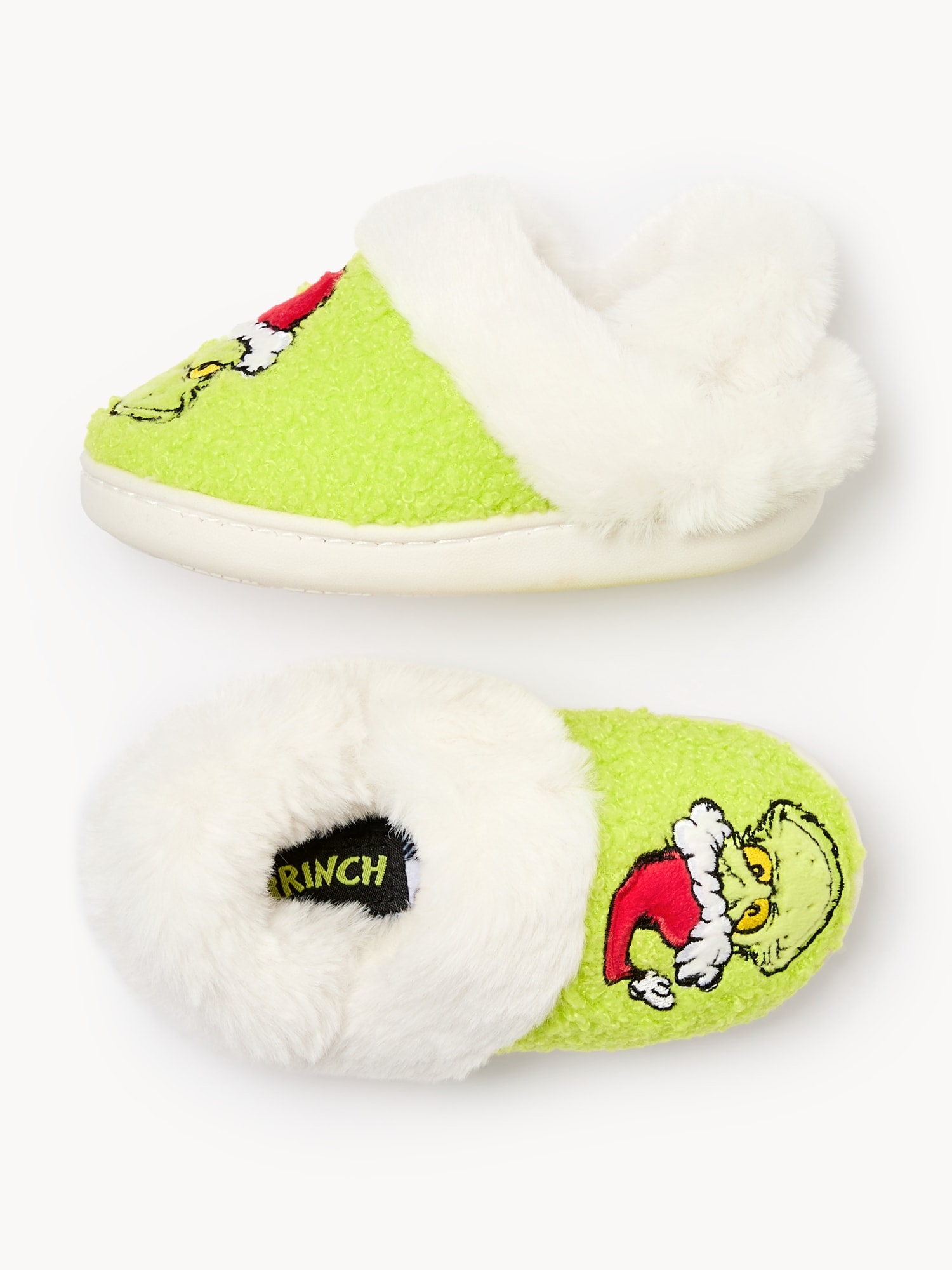 Toddler Girls' Grinch Slippers