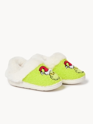 Pantoufles Le Grincheux pour petites filles - Vert Vif
