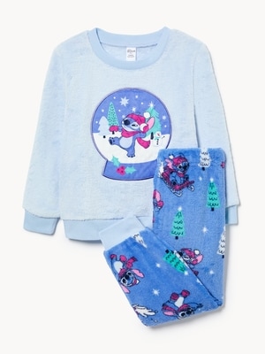 Toddler Girls' Disney Stitch Sleep Set - Blue