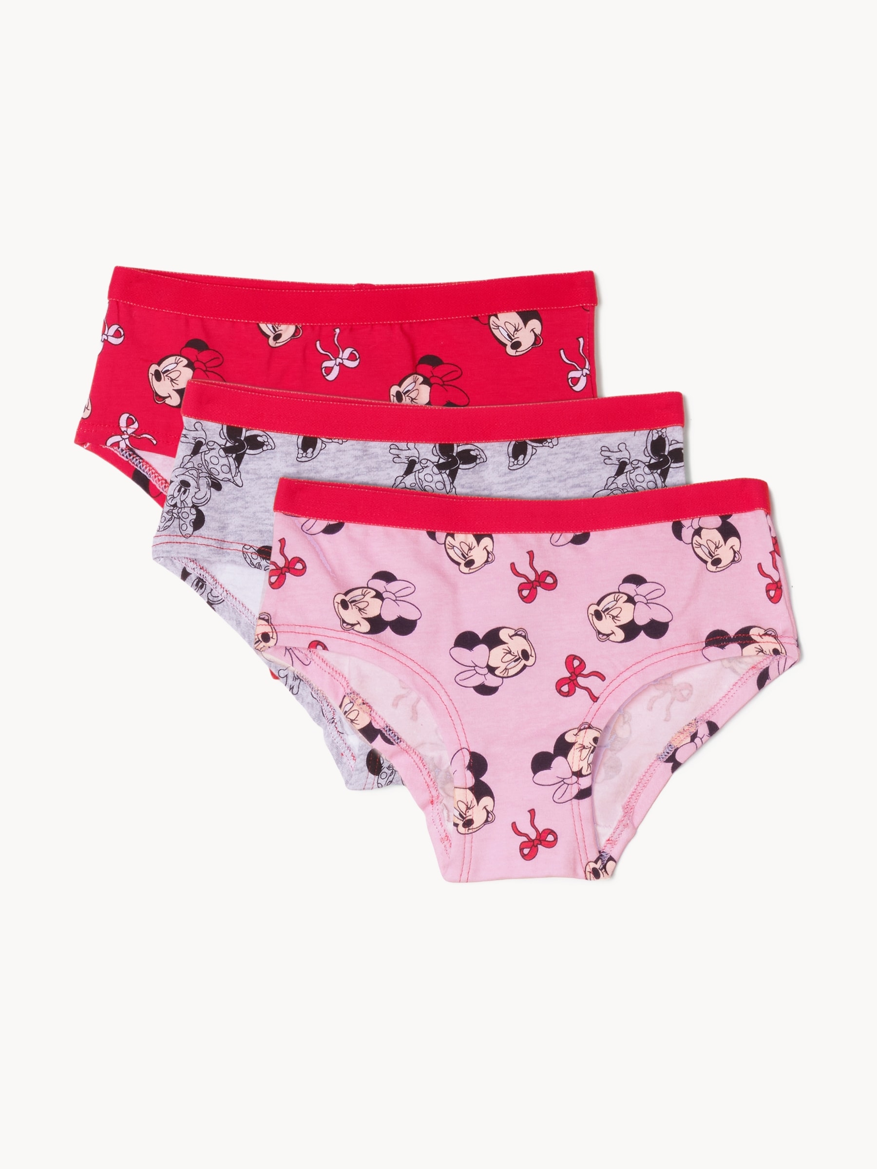 Ens. de 3&nbsp;culottes garçonne Minnie&nbsp;Mouse de Disney