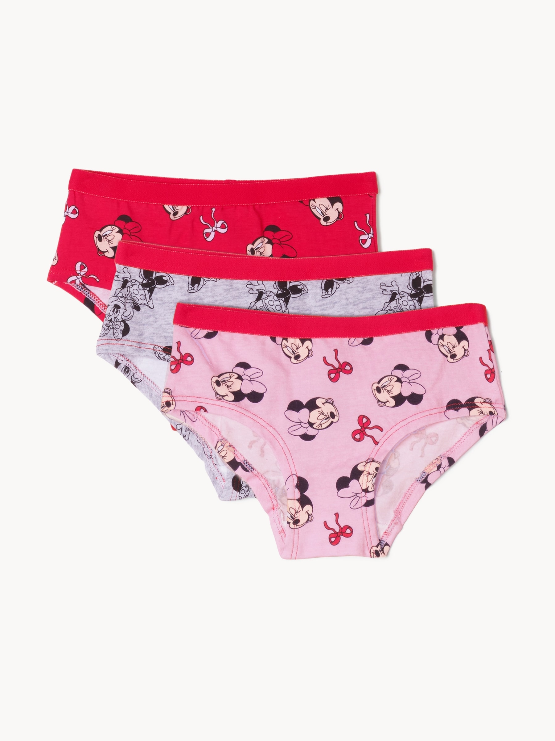 Ens. de 3 culottes garçonne Minnie Mouse de Disney