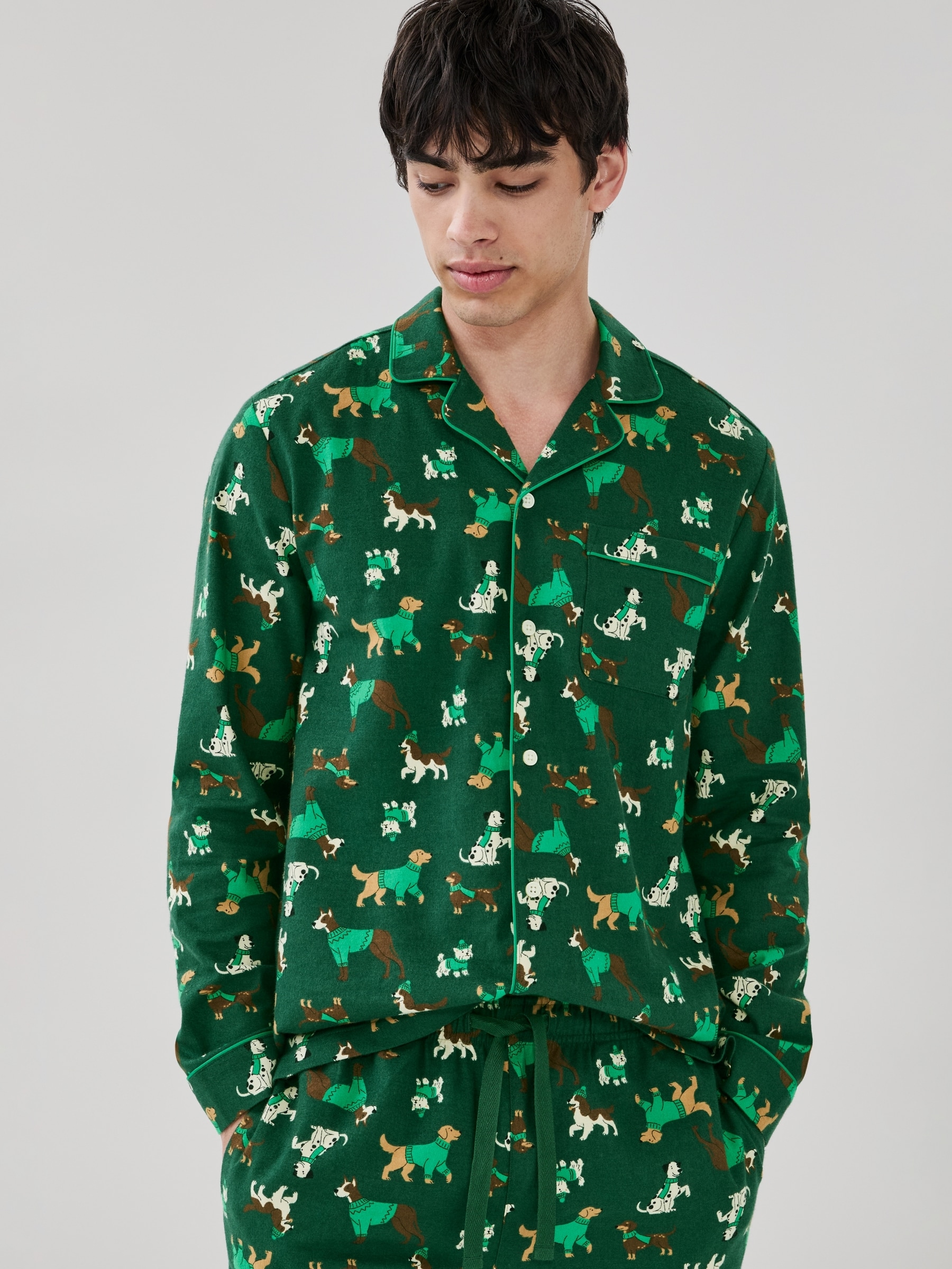 Pyjama des Fêtes en flanelle pour hommes