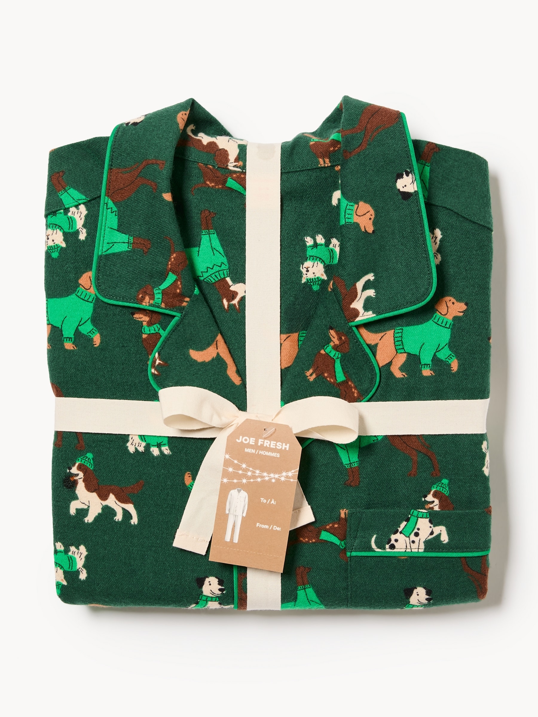 Men's Flannel Holiday Sleep Set