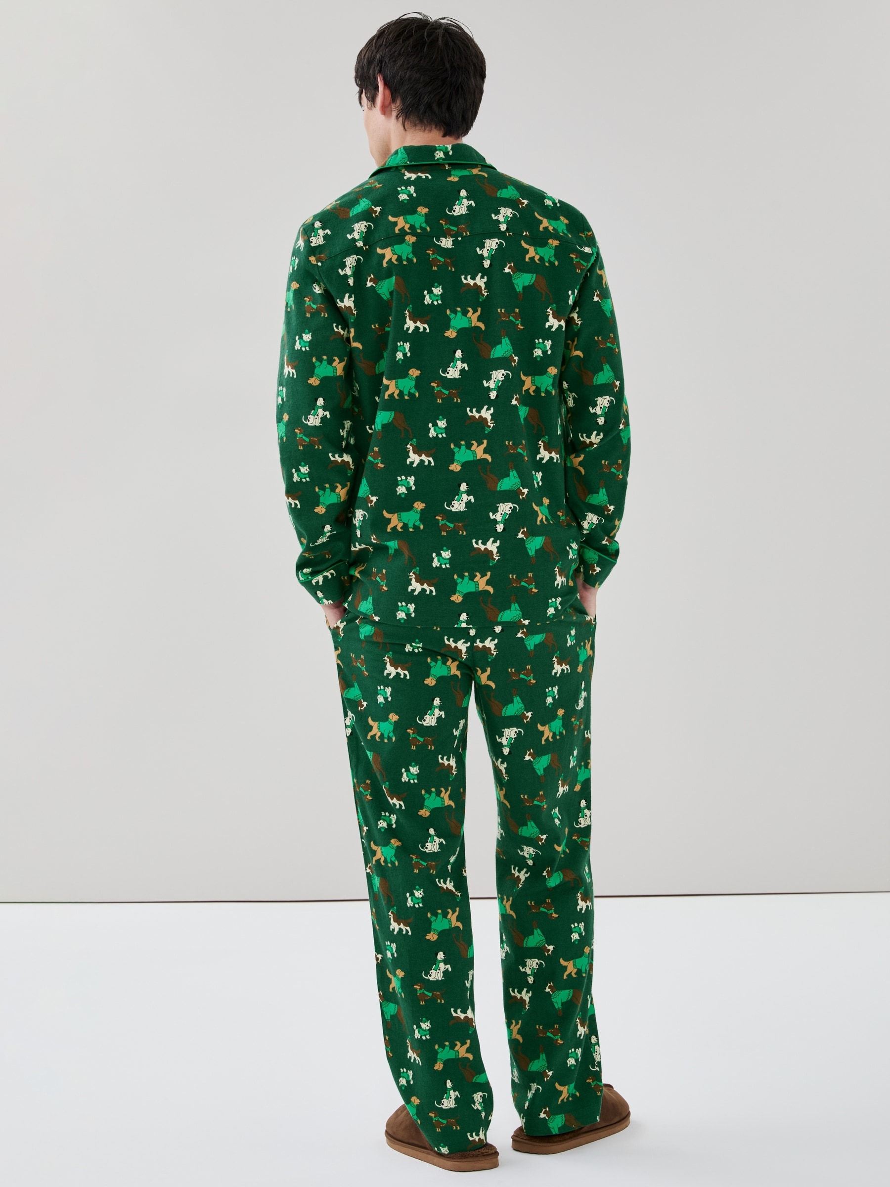 Men's Flannel Holiday Sleep Set