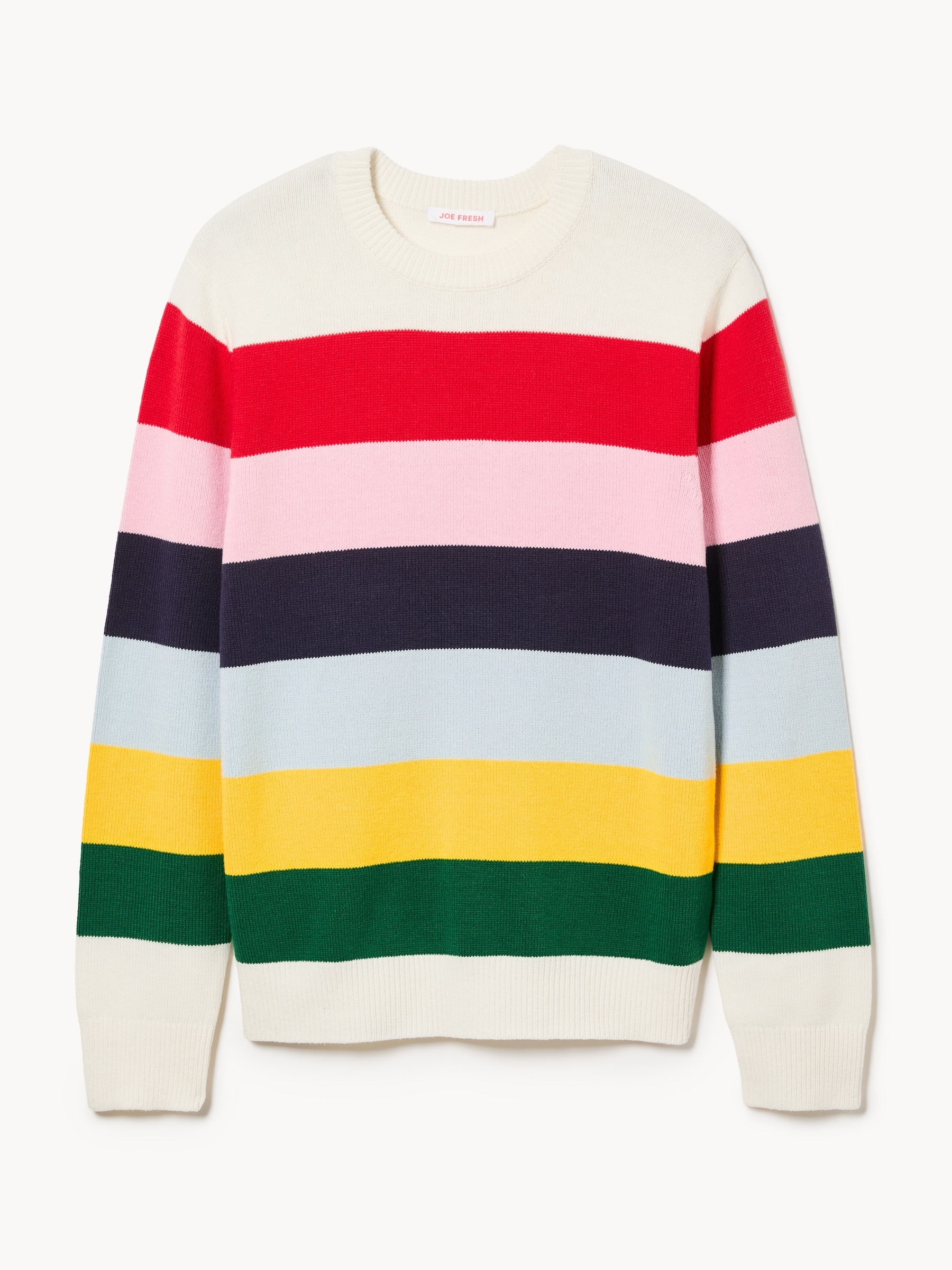 Chandail en tricot rayé pour hommes