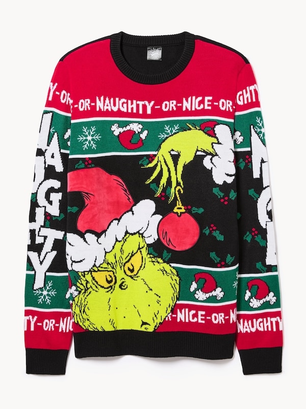 Joe Fresh Men's Grinch Sweater 1 ea, $45.00/1ea