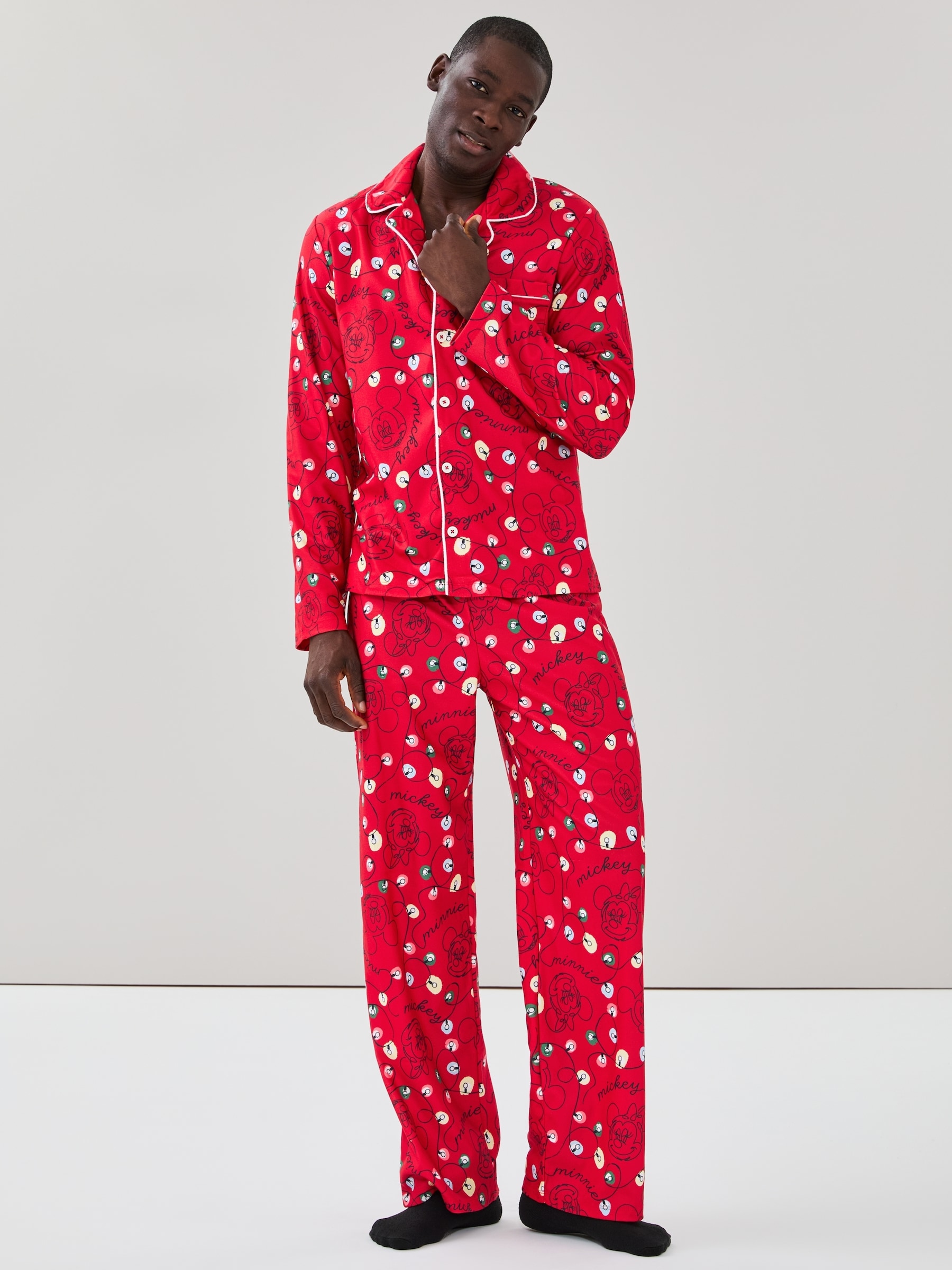 Men's Disney Mickey and Minnie Mouse Sleep Set