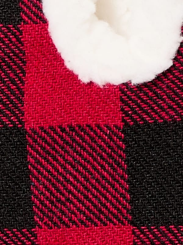 Men's Buffalo Plaid Slipper Socks