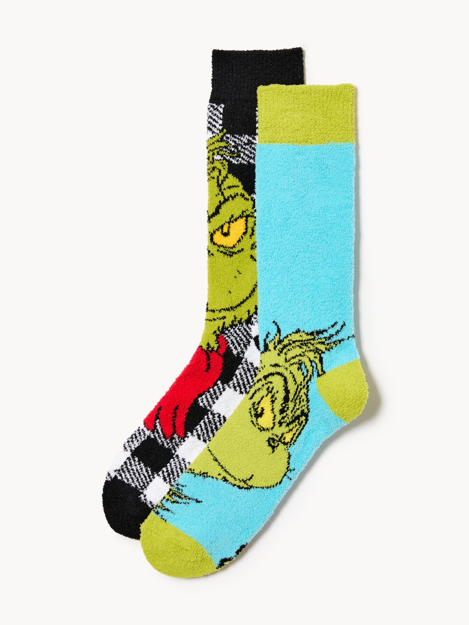 Ens. de 2&nbsp;paires de chaussettes tube Grincheux
